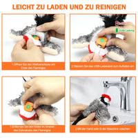 HKM-3949501 Interactive Rechargeable Cat Toy with Motion and Catnip for Self-Entertainment