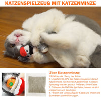 HKM-3949501 Interactive Rechargeable Cat Toy with Motion and Catnip for Self-Entertainment