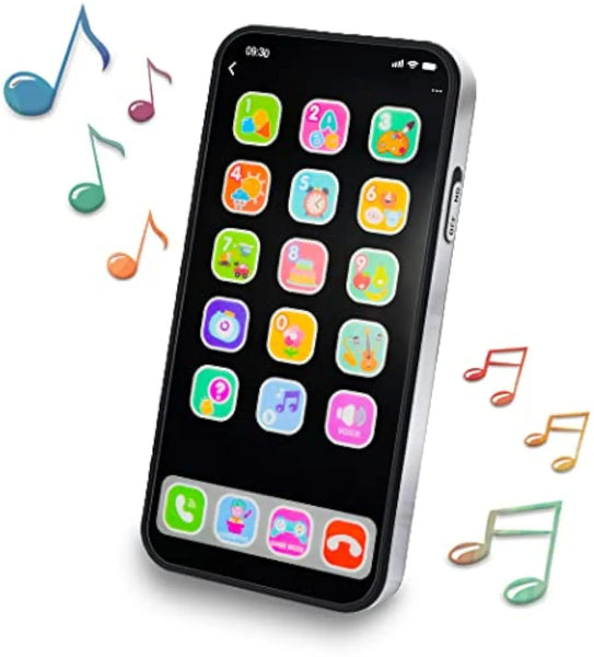 HKM-394963 Educational Battery Operated Musical Mobile Phone Toy for Kids Age 2 to 4 Years - Interactive Learning Fun
