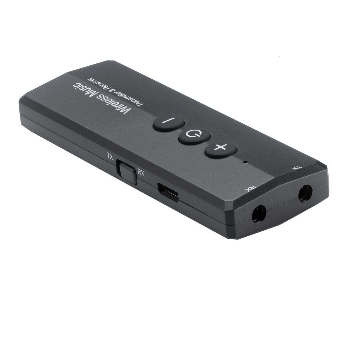 HKM-395027 Bluetooth 5.0 Receiver-Transmitter Combo with Built-In Battery for Dual Ear Stereo Use