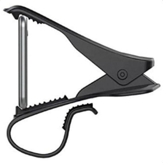 HKM-395027 Universal Car Phone Holder for Dashboard and Steering Wheel - Magnetic and Clip Mounts for Easy Navigation