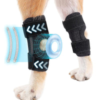 HKM-3951933 Pet Knee Pad for Dogs - ACL Ligament Support for Joint Injury Recovery - Breathable Hock Protector - Available in S/M/L
