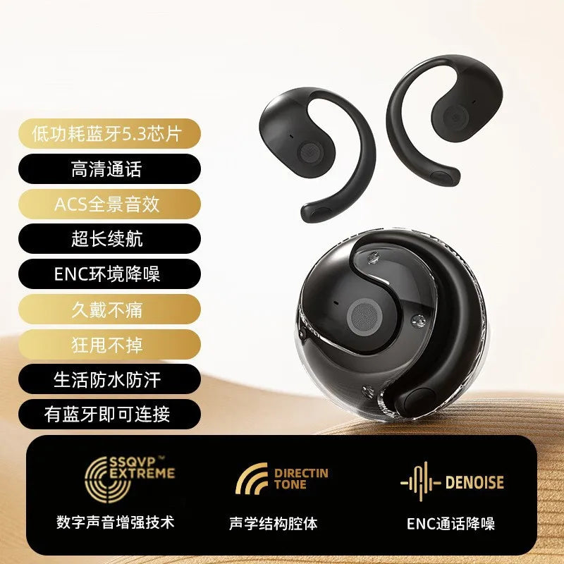 HKM-395475 Waterproof Type C Bluetooth TWS Earphones with LED Battery Indicator for Gaming and Music