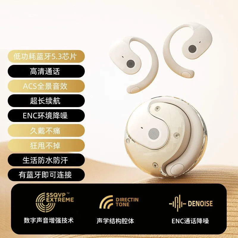 HKM-395475 Waterproof Type C Bluetooth TWS Earphones with LED Battery Indicator for Gaming and Music