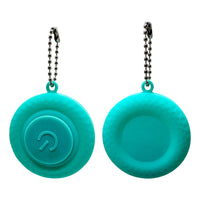 HKM-3956413 Lake Blue LED Pet Warning Pendant for Dogs and Cats - Always On, Flash, and Slow Flash Modes