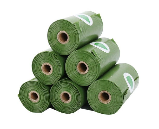 HKM-3956669 Biodegradable Pet Waste Bag with Dispenser - Extra Thick & Leak-Proof, Lavender Scented, 12 Rolls