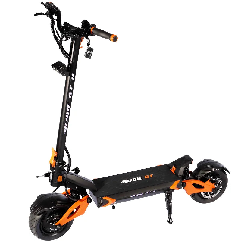 HKM-395667 Teverun Dual Motor 60V 26AH/35AH Foldable Electric Scooter with LCD Display and Hydraulic Brakes