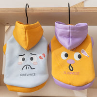 HKM-395795 Korean Style Cute Cartoon Bear Hoodie for Small to Medium Dogs and Cats