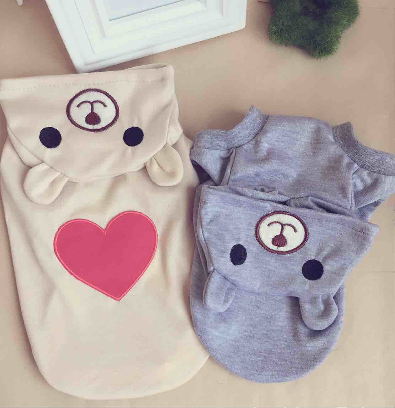 HKM-3958589 Summer Love Bears Pet Clothes for Small to Extra Large Dogs and Cats