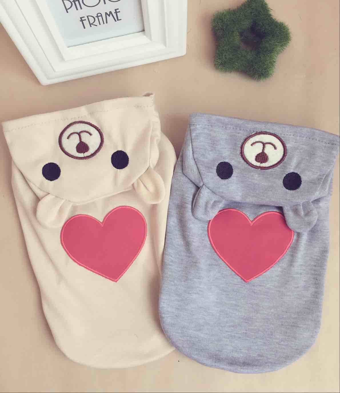 HKM-3958589 Summer Love Bears Pet Clothes for Small to Extra Large Dogs and Cats
