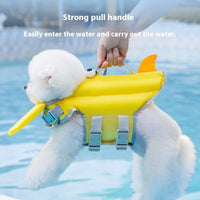HKM-3958973 Cute Big-Eyed Dog Life Jacket for Summer Swimming - Multiple Sizes Available