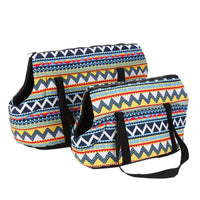 HKM-395987 Versatile Retro Pet Backpack for Cats and Dogs - Shoulder and Messenger Style