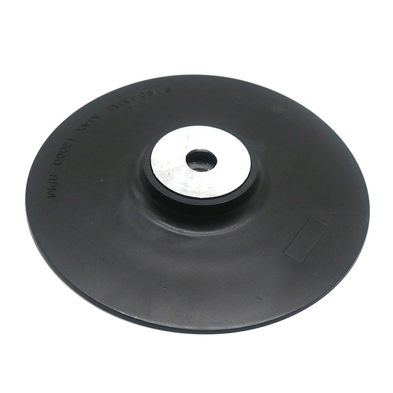 HKM-396179 Rubber Grinding Disc with Automatic Suction Cup – Compatible with Models 115, 125, and 180