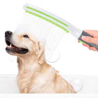 HKM-3962045 Pet Bathing Shower Brush for Dogs - Multi-Color ABS Material