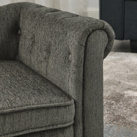 HKM-3964221 Elegant Raised Pet Sofa Bed for Medium and Large Dogs in Dark Gray, Durable and Comfortable Design