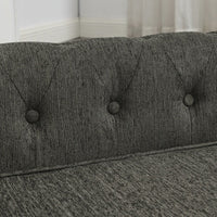HKM-3964221 Elegant Raised Pet Sofa Bed for Medium and Large Dogs in Dark Gray, Durable and Comfortable Design