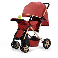 HKM-396499 Adjustable 3-in-1 Foldable Stroller and Baby Walker for Convenient Baby Travel
