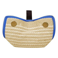 HKM-3965629 Durable Bite Pillow for Dog Training with Soft Handles and Tear-Resistant Hemp Material
