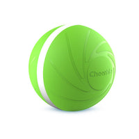 HKM-3966141 Automatic Jumping Ball Chew Toy for Pets - 3 Inch TPU Durable Design in Yellow, Green, Blue, Gray