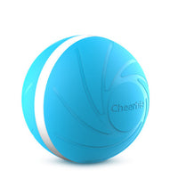 HKM-3966141 Automatic Jumping Ball Chew Toy for Pets - 3 Inch TPU Durable Design in Yellow, Green, Blue, Gray