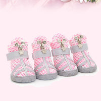 HKM-396627 Breathable Rubber Dog Shoes for Small and Medium-Sized Pets in Colorful Styles