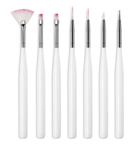 HKM-396691 7-Piece Manicure Tool Set with Nail Pull Pens for All Skin Types