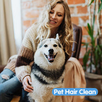 HKM-3967421 Super Wide Lint Roller with Retractable 4ft Handle for Efficient Pet Hair Removal
