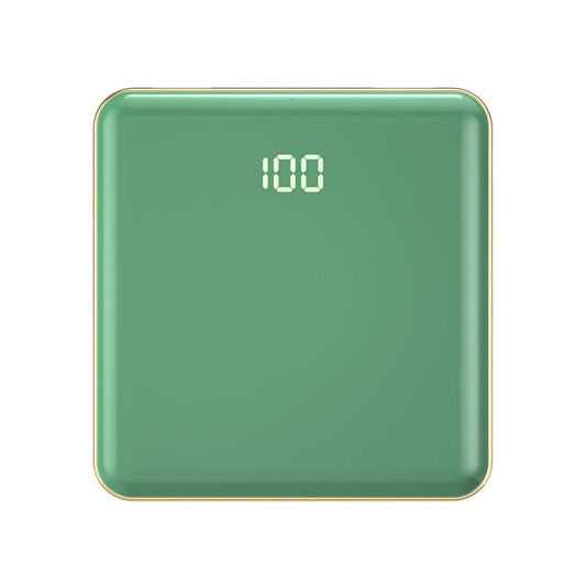 HKM-397011 Ultra-Thin 20000mAh Mini Power Bank with Integrated Cable and Multiple USB Outputs
