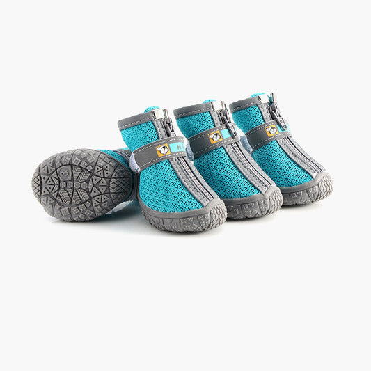 HKM-3972541 Breathable Non-Slip Dog Shoes in Various Colors and Sizes
