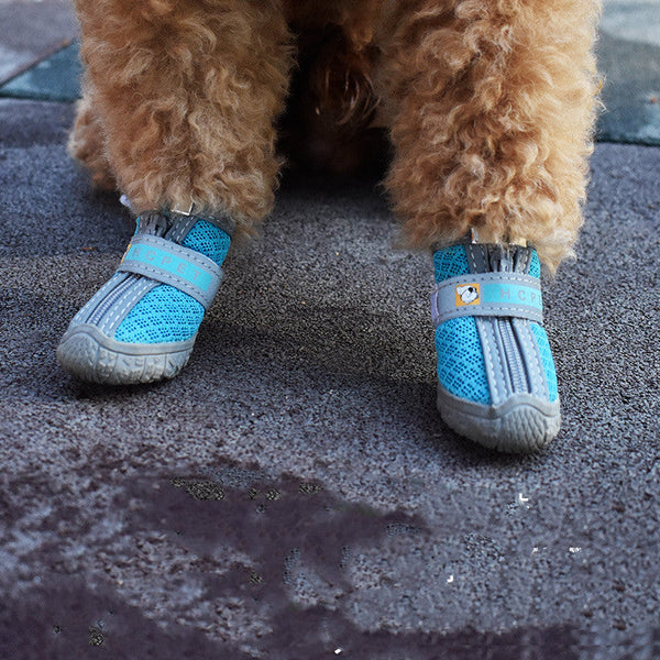 HKM-3972541 Breathable Non-Slip Dog Shoes in Various Colors and Sizes