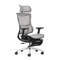 HKM-397395 Ergonomic High Back Office Chair with Lumbar Support and Footrest for Home and Executive Use