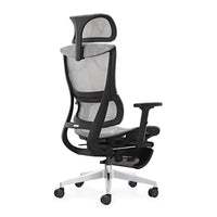HKM-397395 Ergonomic High Back Office Chair with Lumbar Support and Footrest for Home and Executive Use