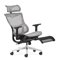 HKM-397395 Ergonomic High Back Office Chair with Lumbar Support and Footrest for Home and Executive Use