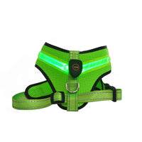 HKM-3974077 LED Dog Vest Harness with USB Charging in Multiple Colors