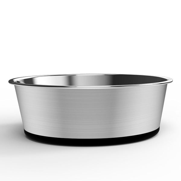 HKM-3975869 Stainless Steel Non-Slip Dog Bowl for Medium and Large Dogs in Multiple Colors