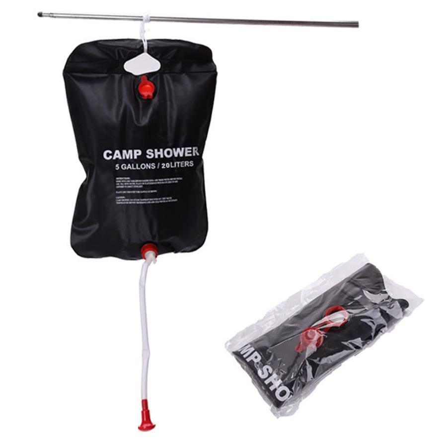 HKM-397651 Portable PVC Outdoor Camping Shower Water Bag for Travel Use