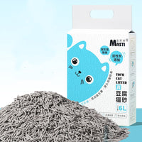HKM-3977149 Tofu Cat Litter with Probiotics and Deodorant, 6L – Available in Milk, Green Tea, and Activated Carbon Scents