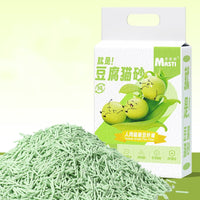 HKM-3977149 Tofu Cat Litter with Probiotics and Deodorant, 6L – Available in Milk, Green Tea, and Activated Carbon Scents