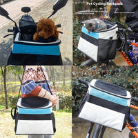 HKM-3977917 Portable Pet Backpack for Dogs and Cats, Solid Color Oxford Cloth, Medium Soft, Capacity Up to 6kg