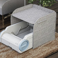 HKM-397907 Smart Cat Litter Box with APP Control and Automatic Cleaning, Anti-Bacterial Material, Easy to Clean, Various Sizes