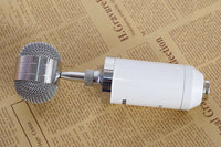 HKM-397971 Condenser Microphone with Metal and Plastic Shock Mounts for Versatile Recording and Performance