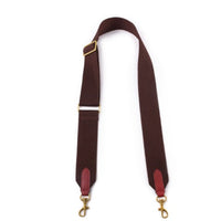 HKM-3981245 Adjustable 5cm Canvas Webbing Shoulder Straps for Bucket Bags - Two-Layer Cowhide and Cotton Polyester