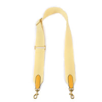 HKM-3981245 Adjustable 5cm Canvas Webbing Shoulder Straps for Bucket Bags - Two-Layer Cowhide and Cotton Polyester