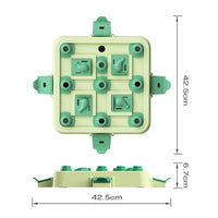 HKM-3982269 Dog Puzzle Toy for Interactive Feeding and Training – Adjustable Hidden Treat Dispenser