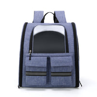 HKM-3983677 Foldable Breathable Double Shoulder Pull Rod Pet Cat Carrier Bag in Various Colors