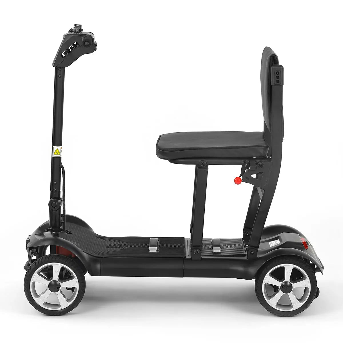 HKM-398483 Foldable All-Terrain 4-Wheel Electric Mobility Scooter with Long Lasting Lithium Battery, 20KM Range, 8KM/H Speed