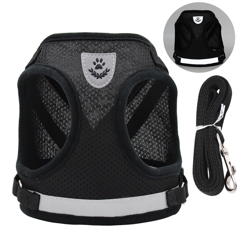 HKM-3986493 Reflective Summer Chest Strap for Small Dogs in Multiple Colors