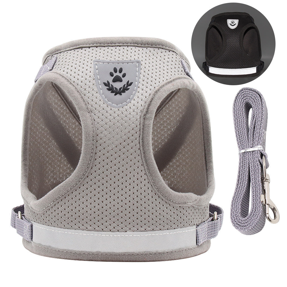 HKM-3986493 Reflective Summer Chest Strap for Small Dogs in Multiple Colors