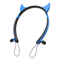 HKM-398675 Cat Ear Bluetooth Headset - Wireless Stereo with Call Function and Battery Display