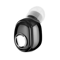HKM-398803 Bluetooth Mono Earplug Headset with Voice Control and Music Support